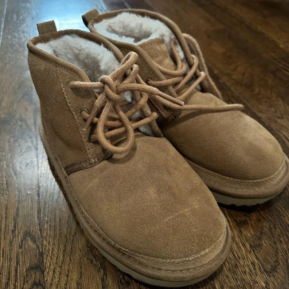 UGG Tan Boots with Plush Lining